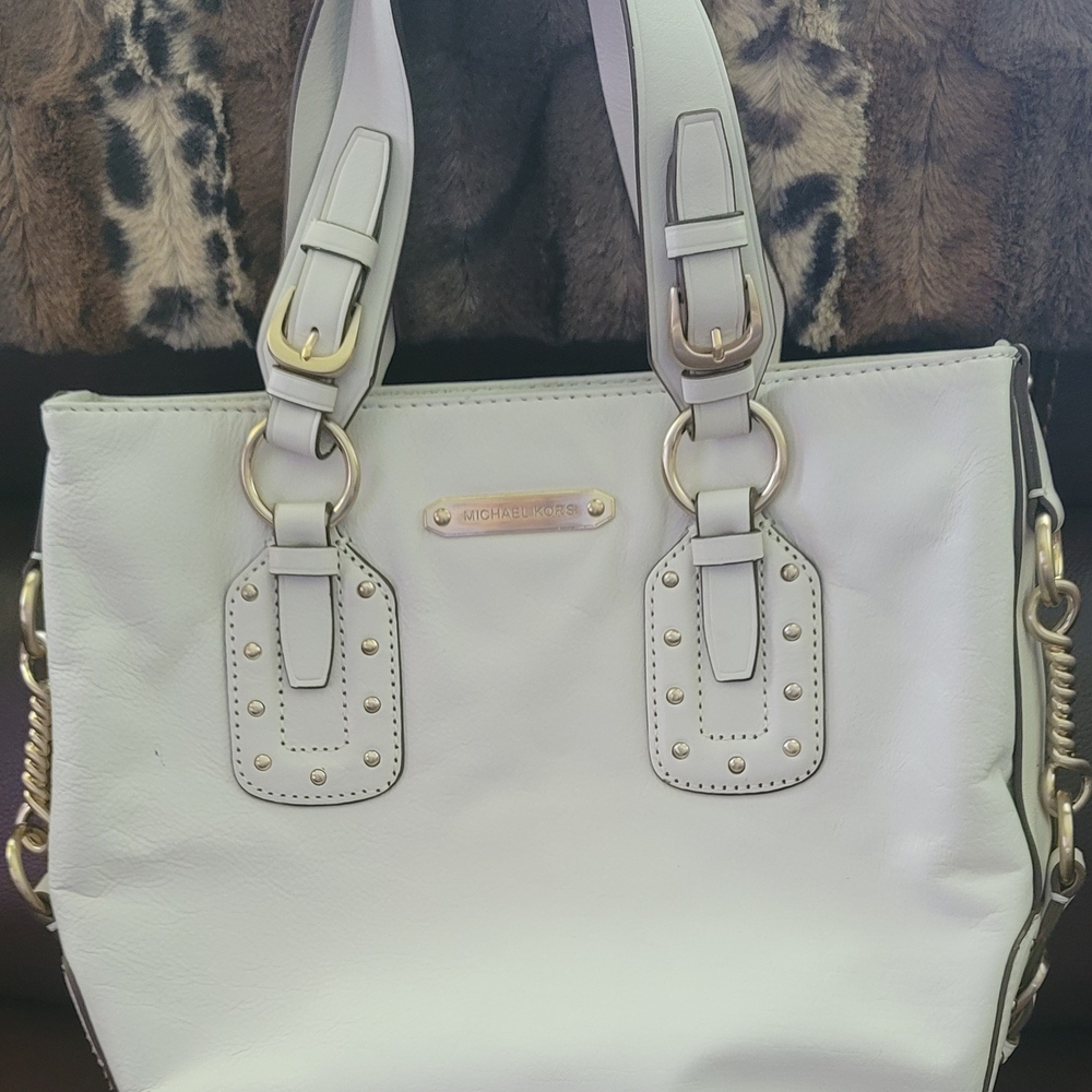 NWOT Michael Kors Studded Leather Tote Bag